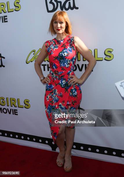 Actress Francesca Manzi attends the Gen-Z Studio Brat's premiere of "Chicken Girls" at The Ahrya Fine Arts Theater on June 28, 2018 in Beverly Hills,...