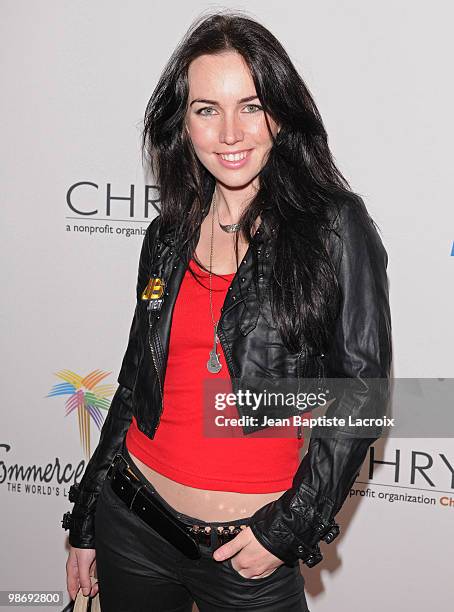 Liv Boeree arrives at the 8th Annual World Poker Tour Invitational at Commerce Casino on February 20, 2010 in City of Commerce, California.