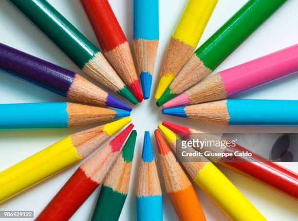 what colour do you feel today? - caldo stock pictures, royalty-free photos & images