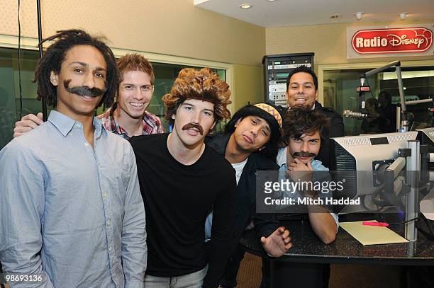 Hollywood Records' Allstar Weekend dropped into the Radio Disney studio to visit on-air personality Ernie D and discuss touring, selecting their next...