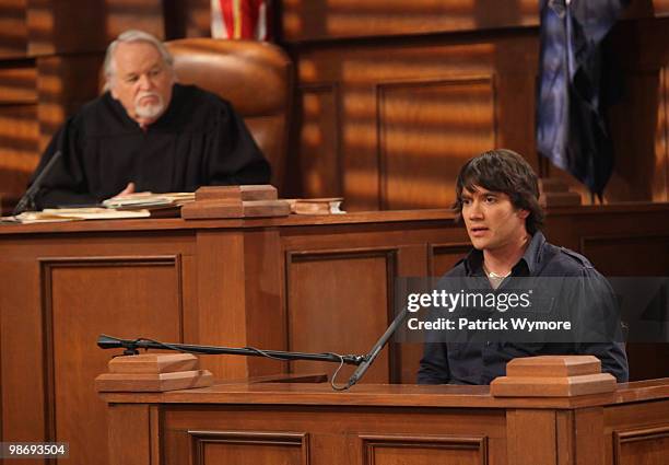 Dakin Matthews and Dominic Zamprogna in a scene that airs the week of April 26, 2010 on Disney General Entertainment Content via Getty Images...