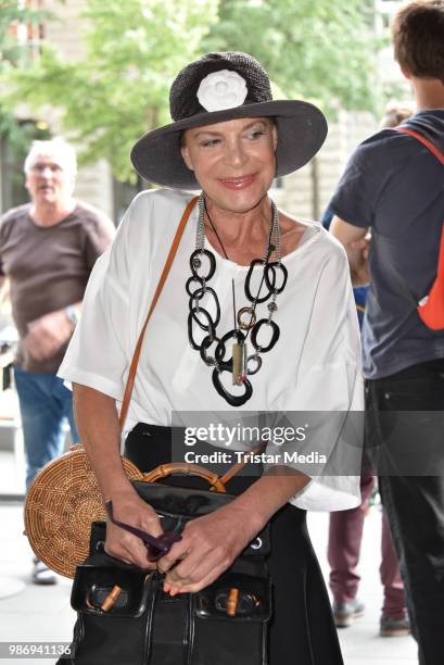 Barbara Engel during the 'Horror Hour - Licht aus, Alptraum an!' premiere at Berlin Dungeon on June 28, 2018 in Berlin, Germany.