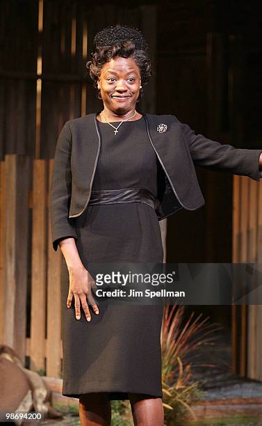 Actress Viola Davis attends the opening night of "Fences" on Broadway at the Cort Theatre on April 26, 2010 in New York City.