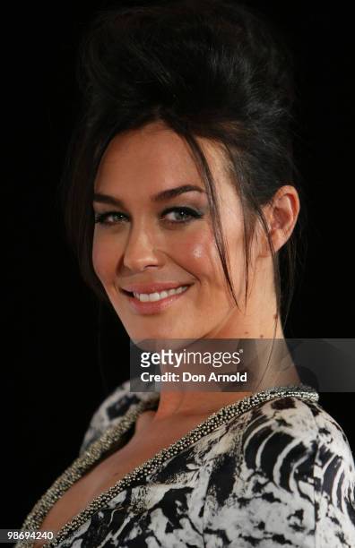 Megan Gale attends the premiere of "I Love You Too" at Event Cinemas George Street on April 27, 2010 in Sydney, Australia.