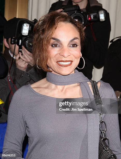 Actress Jasmine Guy attends the opening night of "Fences" on Broadway at the Cort Theatre on April 26, 2010 in New York City.