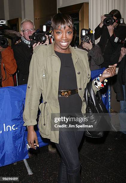 Estelle attends the opening night of "Fences" on Broadway at the Cort Theatre on April 26, 2010 in New York City.