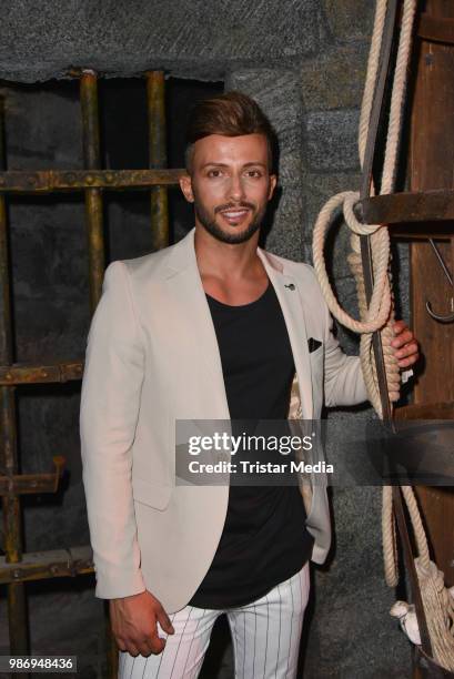 Domenico de Cicco during the 'Horror Hour - Licht aus, Alptraum an!' premiere at Berlin Dungeon on June 28, 2018 in Berlin, Germany.