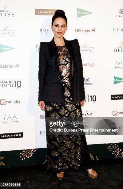 Jana Perez attends the 'Lifestyle' Awards 2018 on June 28, 2018 in Madrid, Spain.