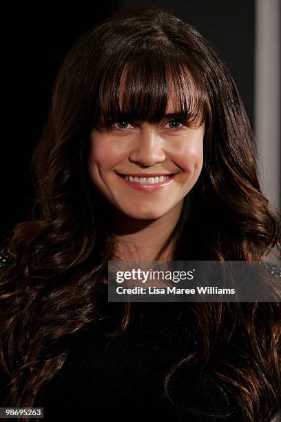 Saskia Burmeister attends the premiere of 'I Love You Too' at Event Cinemas George Street on April 27, 2010 in Sydney, Australia.