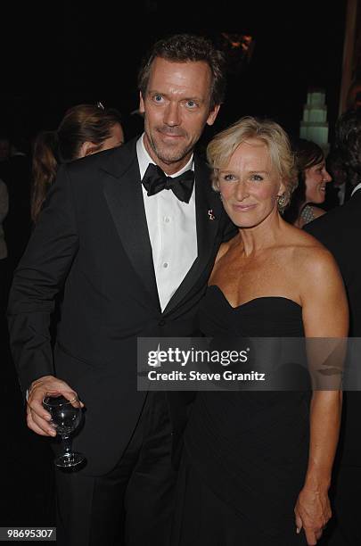 Hugh Laurie and Glenn Close