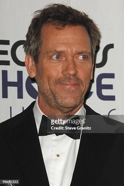 Actor Hugh Laurie poses in the press room at the 35th Annual People's Choice Awards held at the Shrine Auditorium on January 7, 2009 in Los Angeles,...