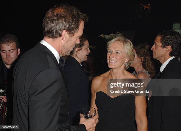 Hugh Laurie and Glenn Close