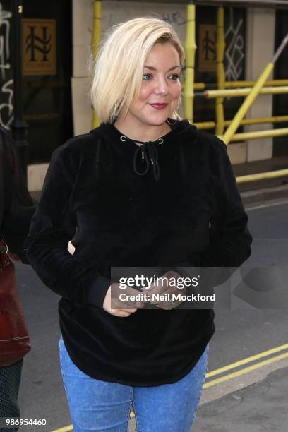 Sheridan Smith seen at Magic Radio on June 29, 2018 in London, England.