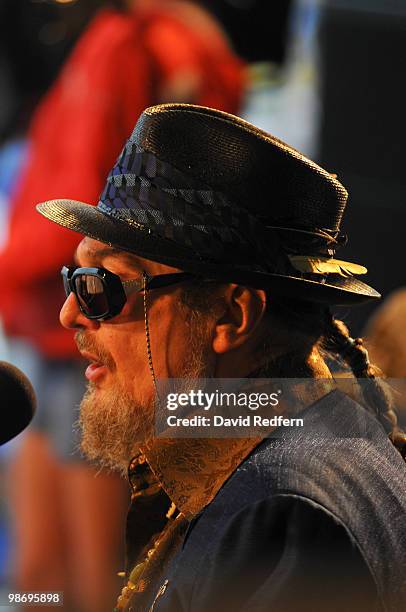 Dr John performs on stage on day one of New Orleans Jazz & Heritage Festival on April 23, 2010 in New Orleans, Louisiana.