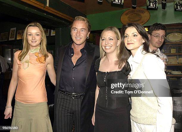 Dance Superstar Michael Flatley reunites with the original line-up of the Riverdance dance troupe on the 10th Anniversary of their first show at...