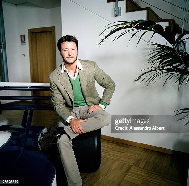 Gregorio Marsiaj of the Sabelt, poses for a portrait session on January 22, 2007 in Turin, Italy.