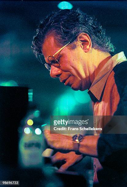 Pianist Chick Corea performs live on stage at the North Sea Jazz Festival in The Hague, Holland on July 12 1998