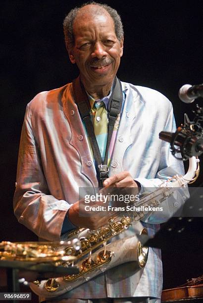 Ornette Coleman performs live on stage at the North Sea Jazz Festival in Ahoy, Rotterdam, Netherlands on July 15 2007