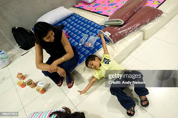 Meena Raman British Tourists Still Stranded At Bangkok Airport Photos and Premium ...