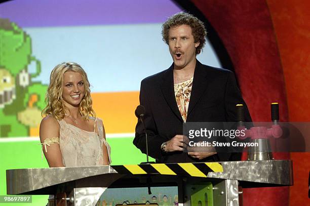 Britney Spears and Will Ferrell