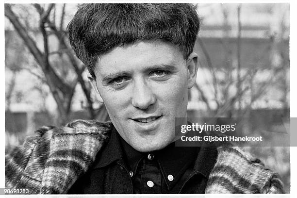 Gilbert O'Sullivan posed in Amsterdam, Holland in 1971