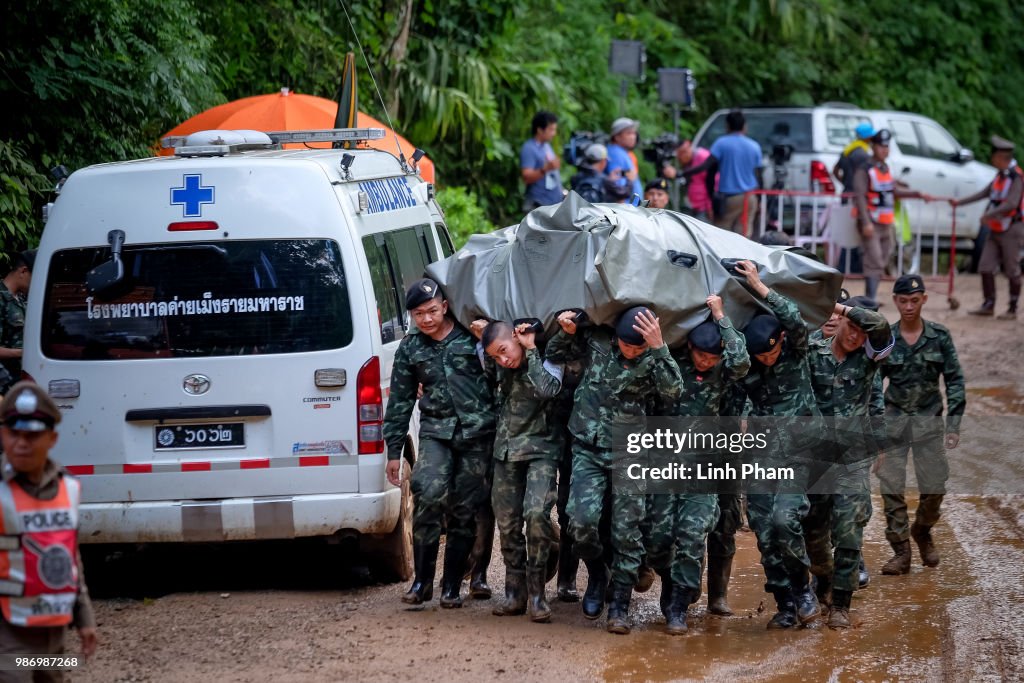 Thailand Cave Rescue For Missing Soccer Team