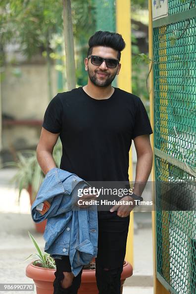 Singer Guru Punjabi singer Guru Randhawa during an exclusive interview with HT ...