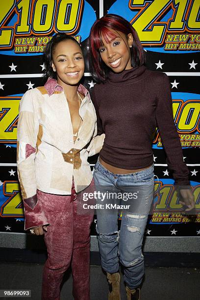 Ashanti and Kelly Rowland