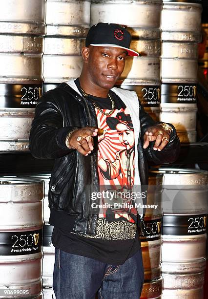 Dizzee Rascal attends the concert to celebrate 250th Anniversary of Guinness on September 24, 2009 in Dublin, Ireland.