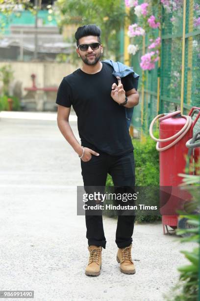 Punjabi singer Guru Randhawa during an exclusive interview with HT City at HT media office on June 29, 2016 in New Delhi, India.