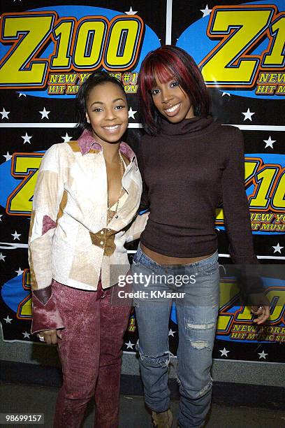 Ashanti and Kelly Rowland