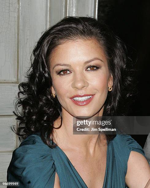 Actress Catherine Zeta-Jones promotes "A Little Night Music Broadway Cast Recording" at the Walter Kerr Theatre on April 6, 2010 in New York City.