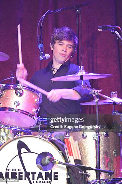 Taylor Hanson performs in concert at the Gramercy Theatre on April 26, 2010 in New York City.