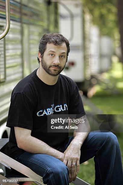 Writer/Director/Producer Judd Apatow poses for a portrait session for the Los Angeles Times on December 28 Glendale, CA. Published Image. CREDIT MUST...