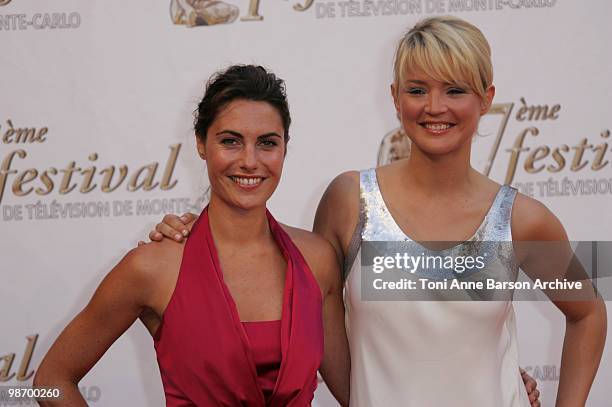 Alessandra Sublet and Virginie Efira