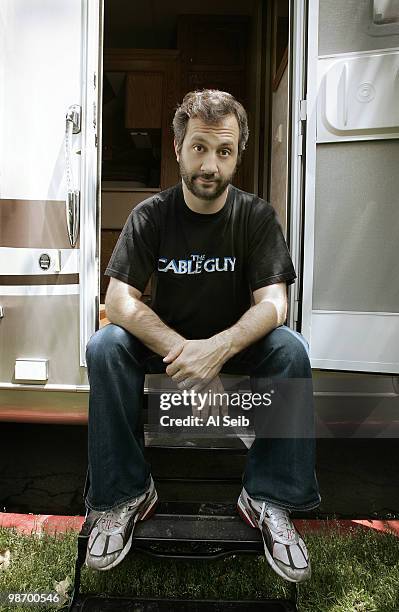 Writer/Director/Producer Judd Apatow poses for a portrait session for the Los Angeles Times on December 28 Glendale, CA. Published Image. CREDIT MUST...