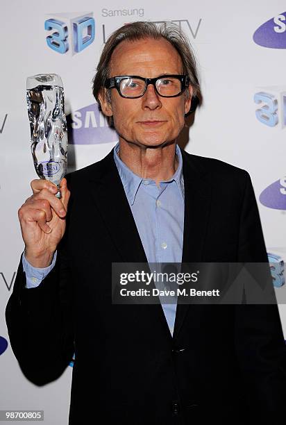 Bill Nighy attends the Samsung 3D Television party, at the Saatchi Gallery on April 27, 2010 in London, England.