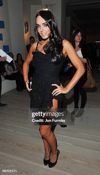 Tamara Ecclestone attends the launch party for Samsung 3D Television at the Saatchi Gallery on April 27, 2010 in London, England.