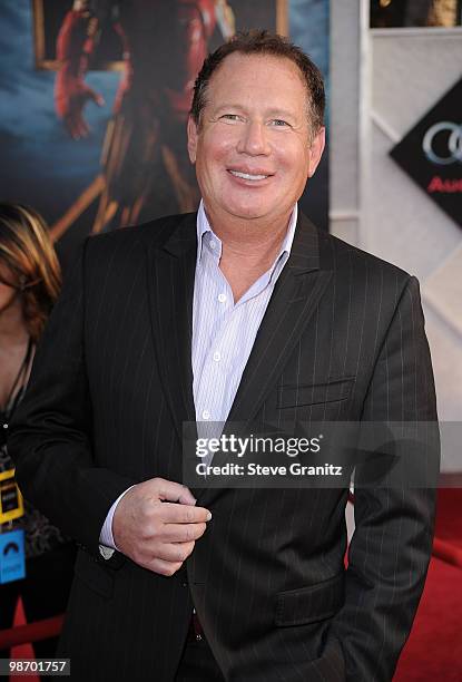 Actress Garry Shandling arrives at the "Iron Man 2" World Premiere held at the El Capitan Theatre on April 26, 2010 in Hollywood, California.