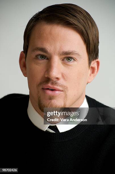 Channing Tatum at the "Dear John" press conference at the Four Seasons Hotel on January 11, 2010 in Beverly Hills, California.