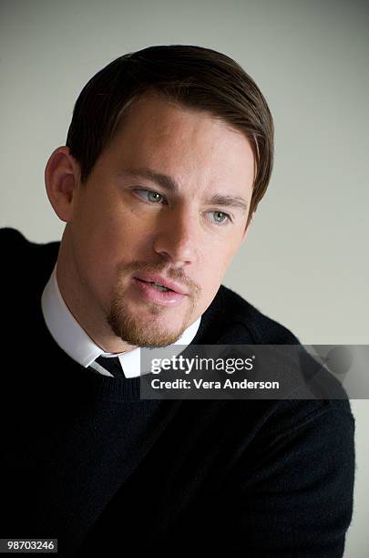 Channing Tatum at the "Dear John" press conference at the Four Seasons Hotel on January 11, 2010 in Beverly Hills, California.