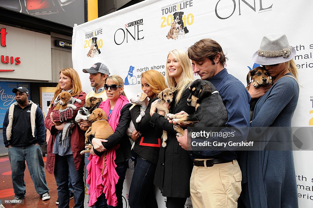 Mya Hosts North Shore Animal League America's Tour For Life