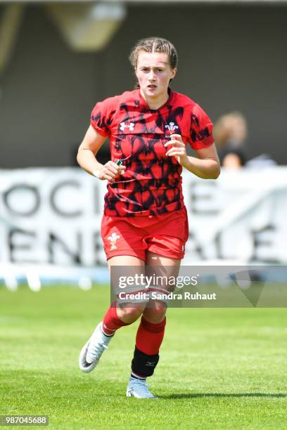 Lucy Parker of Wales during the Grand Prix Series - Rugby Seven match between Wales and Poland on June 29, 2018 in Marcoussis, France.