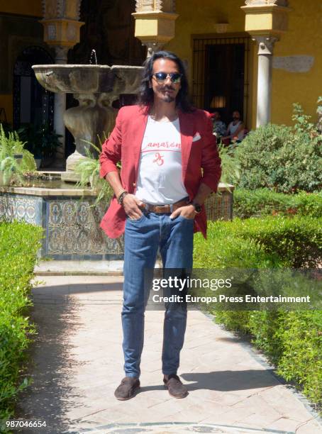 The dancer Juan Manuel Fernandez Montoya aka Farruquito presents the XX Bienal de Flamenco at Duenas Palace on June 27, 2018 in Seville, Spain.