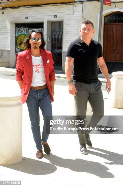 The dancer Juan Manuel Fernandez Montoya aka Farruquito presents the XX Bienal de Flamenco at Duenas Palace on June 27, 2018 in Seville, Spain.