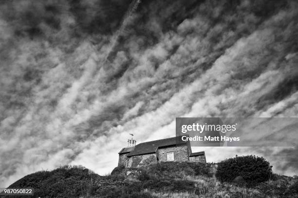 ilfracombe lighthouse - ilfracombe stock pictures, royalty-free photos & images