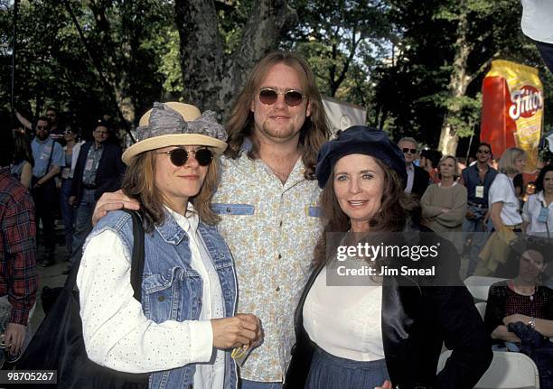 Rosanne Cash, John Carter Cash and June Carter Cash