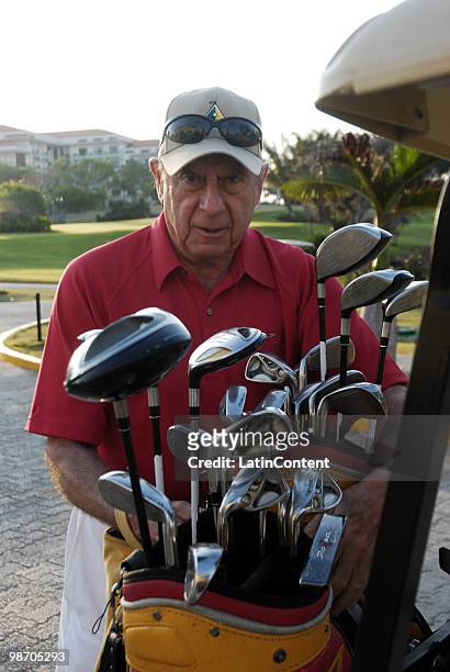 Canadian golf player Marcel Elefant poses for a photo during the 2nd Montecristo Cup at the Varadero Golf Club on April 24, 2010 in Varadero, Cuba.