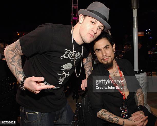 Joel Madden and Dave Navarro