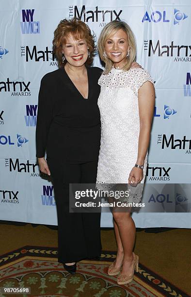 Joy Behar and Elisabeth Hasselbeck